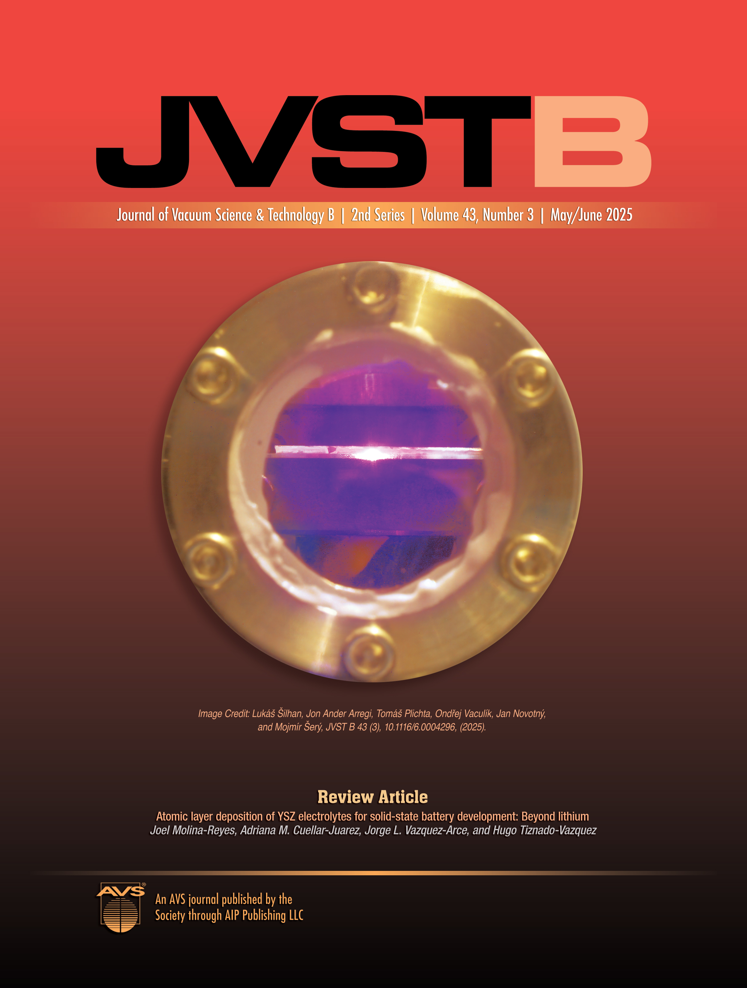 JVST B Cover